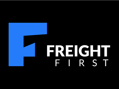 Freight First challenge dayli design flat illustration logo logocore minimal typography vector