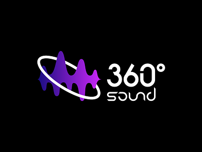 Sound 360 challenge dayli design flat icon illustration logo logocore minimal music sound sound360 typography vector