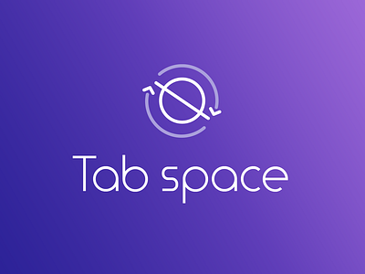 Tab Space challenge dayli design flat icon illustration logo logocore minimal typography vector