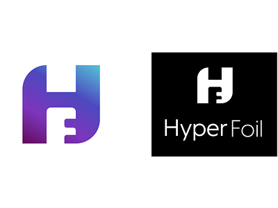 HyperFoil challenge clothing design dayli design flat icon illustration logo logocore minimal typography vector