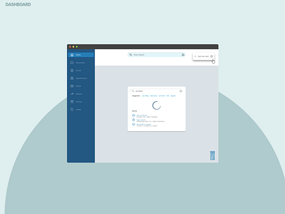 Dashboard Design, 2022 app dashboard design document manager fab figma frontend home modal software ui user interface window