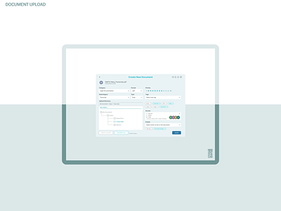 Document Manager Design, 2022 app classify dashboard design document manager documents events figma illustration modal organize software tags user interface window