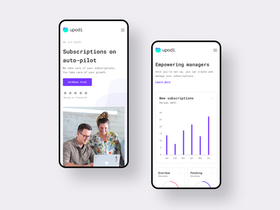 Upodi - Mobile app branddesign branding businesscard clean creative data development graphicdesign iconography marketing mobile software ui ux visualidentity webapp webdesign website websitedesign