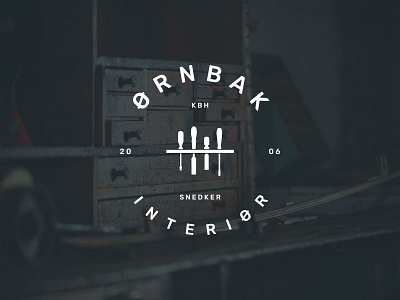 Ørnbak - Logo branddesign branding carpenter carpentry creative design graphicdesign logo logodesign marketing minimal print strategy ui ux visualidentity web webdesign website websitedesign