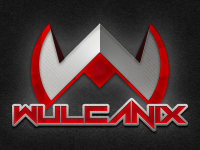 Wulcanix Logo Reloaded gaming identity logo