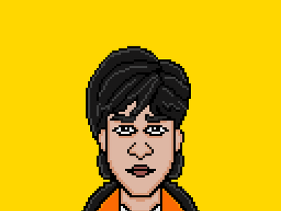 SRK Verse #001 app art bollywood design digitala digitalart film icon illustration logo movies nft pixel pixelart