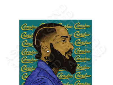 Nipsey Hustle Illustration by Jami D Young on Dribbble