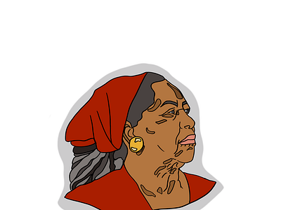 Toni Morrison Illustration