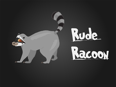 Racoon Illustration