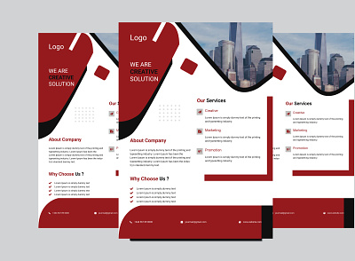 Creative corporate Business flyer template multipurpose
