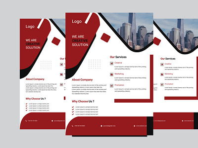 Creative corporate Business flyer template