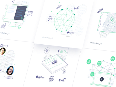 Homepage Illustration Set