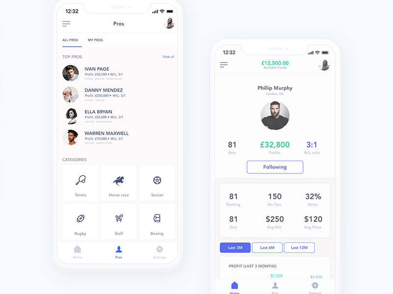 Sports Betting App tipping blue iphonex profile pro events gambling sports betting sports