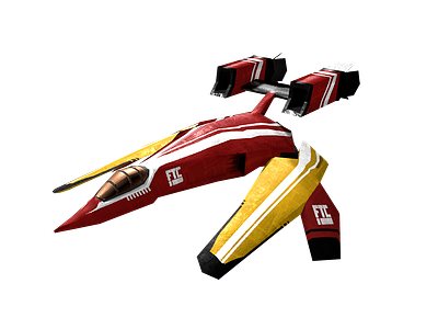FTC Ship "Arrow" 3d blender ftc game mobile space spaceship