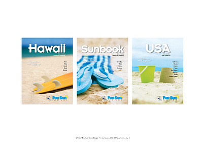 Travel brochure series