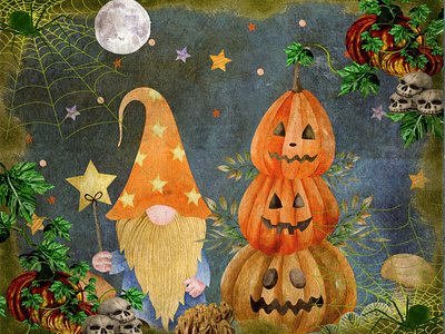 Halloween Gnomes (Series of 5)