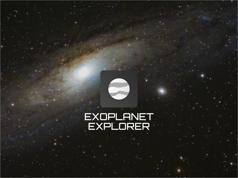 Daily UI #005 - Exoplanet Explorer App Icon daily ui 005 exoplanet planet universe icon ux ui daily ui