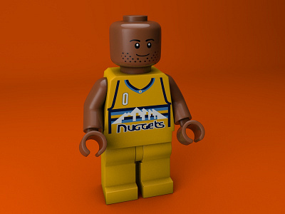 Mudiay Legoman - Work in Progress adobe after effects cinema 4d denver nuggets lego