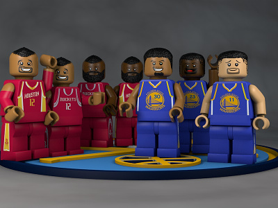 NBA LEGOs - 1/2/16