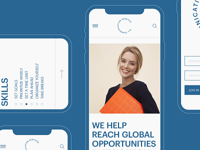 ACS – All Communications Services app applicaiton branding design identity interaction logo ui ui ux