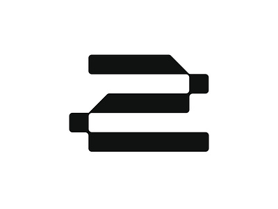2 branding design flat font icon identity interaction logo logotype numbers type typography ui vector