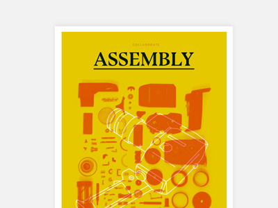 assemby required design poster