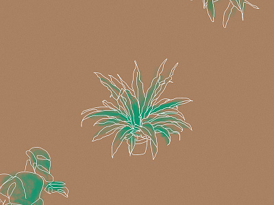 plant daze design doodle illustration plants sketch