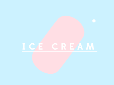 ice cream (gif) animation design experimental gif
