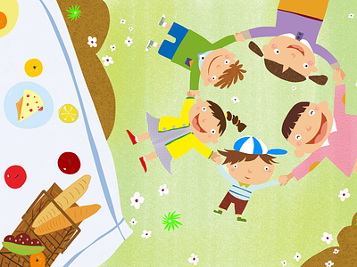 Happy together children book children illustration kids story