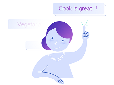 Enjoy cook book character cook enjoy housekeeping menu nanny service