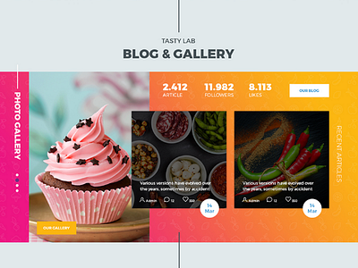 Cook at Home PSD template cook food home template theme