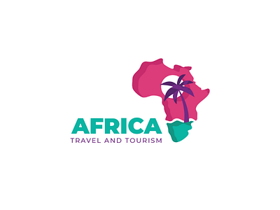 Africa Map Logo logo
