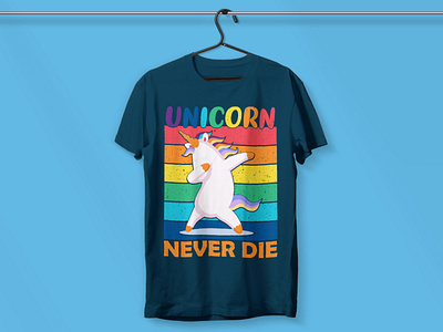 Unicorn T-shirt design