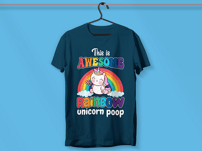 Unicorn T-shirt design