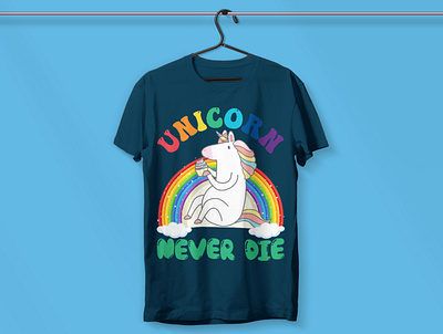 Unicorn T-shirt design t shirt for print