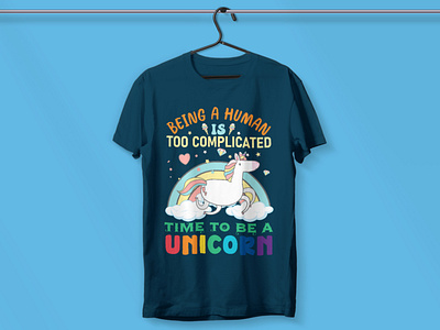 Unicorn T-shirt design