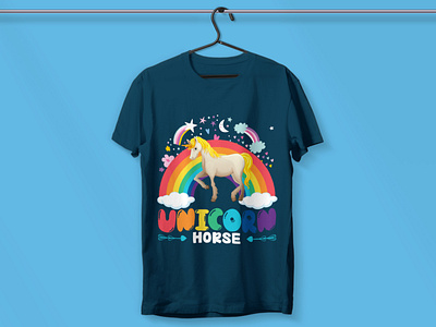 Unicorn T-shirt design