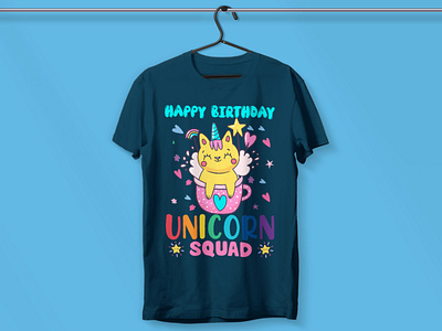 Unicorn T-shirt design