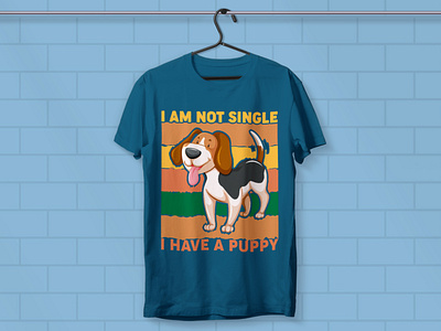 Dog t-shirt design