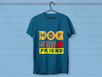 Dog t-shirt design