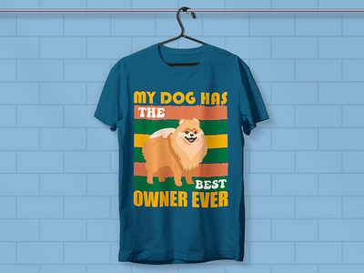 Dog t-shirt design