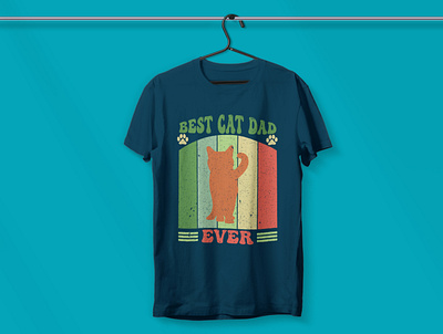 Cat t-shirt design t shirt for print