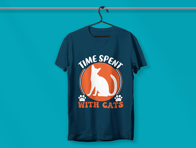 Cat t-shirt design t shirt for print