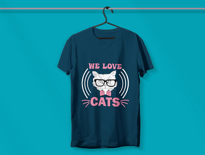 Cat t-shirt design t shirt for print