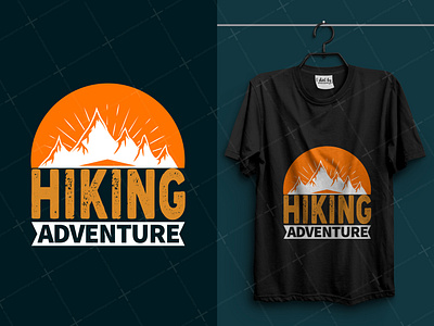 Hiking adventure t-shirt design