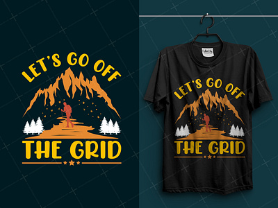 Hiking adventure t-shirt design