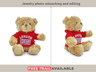 Soft toys Product photo editing services image editing