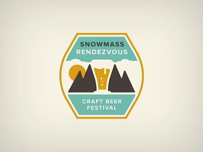 Snowmass Logo beer colorado festival logo mountain