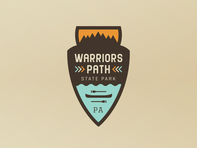 Warriors Path badge park patch pennsylvania