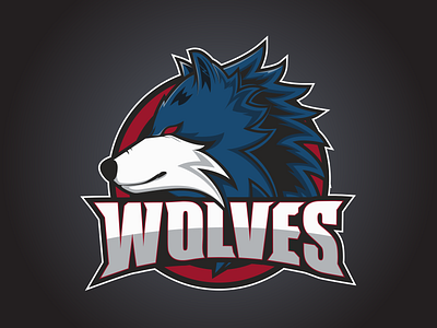 Esport Logo Wolves Design #1 design graphic design illustration logo vector